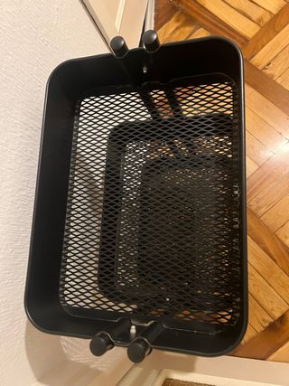 Carrito IKEA RÅSKOG negro  ¡Como nuevo!