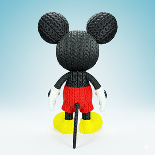 Mickey 3D Crochet Ensamblar