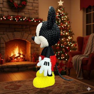 Mickey 3D Crochet Ensamblar