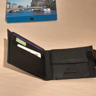 Cartera Hombre Negra cerrada