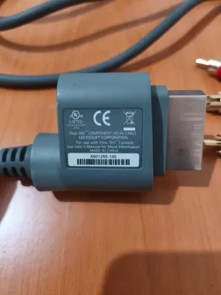 Cable AV Xbox 360 Microsoft