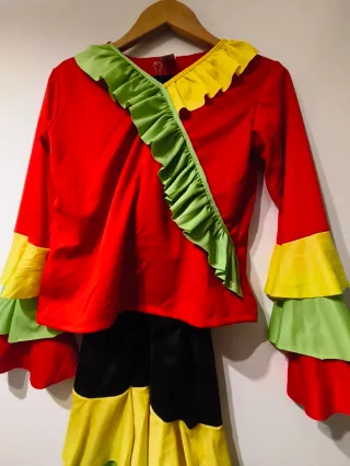 Disfraz Carnaval Rumbero/a Talla 11 años 146 cm