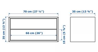 Cajonera Ikea EKET 2 cajones
