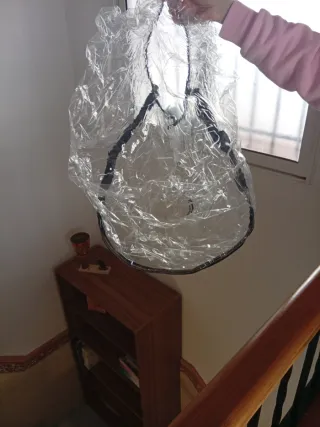 Funda transparente para carrito Bebecar