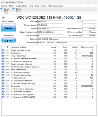 WD My Book 12TB Disco Duro Externo