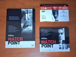 Woody Allen Sombras y Niebla. Match Point DVD