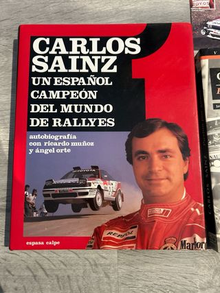 Libros Carlos Sainz: Un Español Campeón y Pasión p