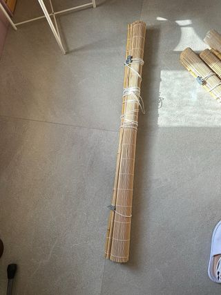 Estor Bambú Leroy Merlin 140cm.