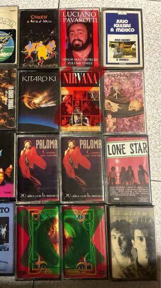 Cintas Casetes Música