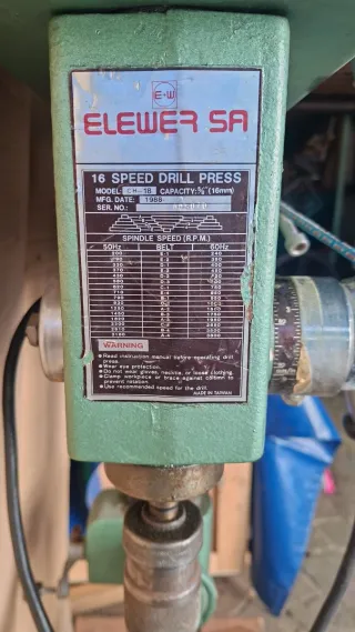 Taladro de columna 220V