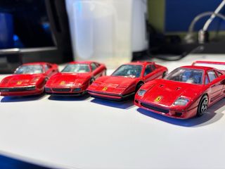 Collezione 4 Ferrari Rosse