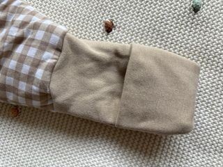 Pijama saco Molisandco cuadros beige