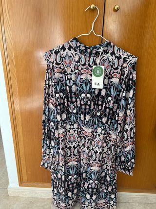 Vestido C&A estampado floral