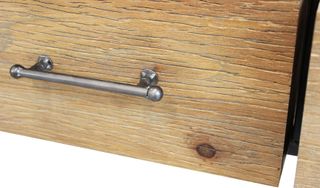 Libreria 3 Cassetti 5 Scaffali Legno e Metallo