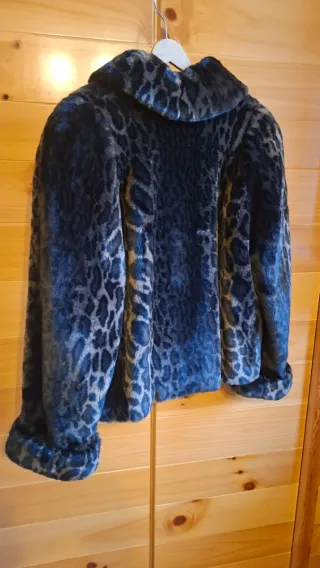 Pelliccia ecologica maculata tg. 42
