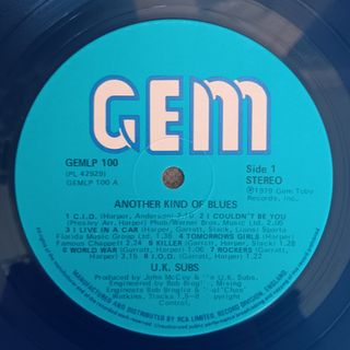 UK Subs | Another Kind Of Blues | 1979 UK Gema