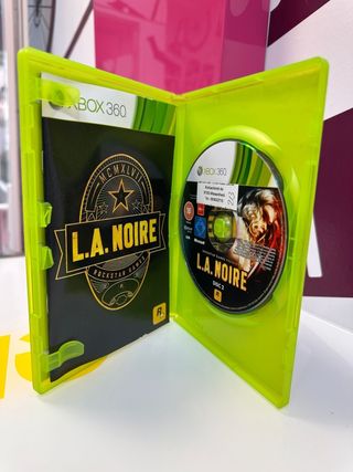 Videojuego Xbox 360 l.a. noire3 rockstar games