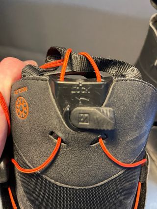 Botas Snowboard Salomon Negras Naranja