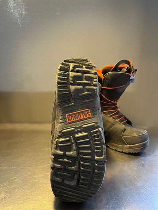Botas Snowboard Salomon Negras Naranja