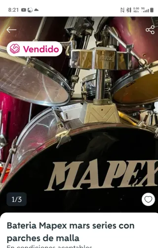 Batería Mapex Mars Series