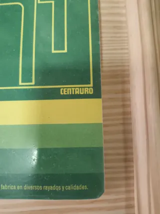 Recambio 100 hojas Centauro Sin abrir.