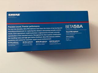 Micrófono Shure Beta 58A