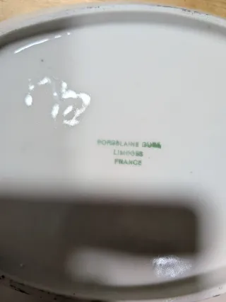 Bandeja Porcelana Limoges Francia