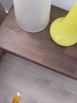 Mesa auxiliar madera maciza