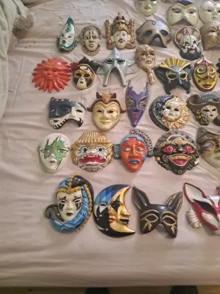 Colección 50 Máscaras Venecianas