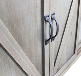 Madia credenza industriale 142 cm ante scorrevoli