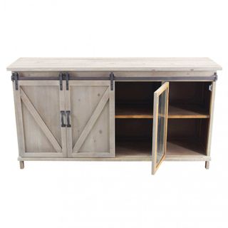 Madia credenza industriale 142 cm ante scorrevoli