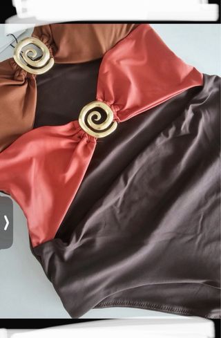 Bañador Zara Bandeau Talla XL