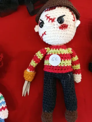 Muñeco Amigurumi Freddy Krueger