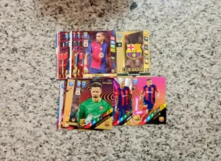 Lote 34 Cartas Futbol Adrenalyn FC Barcelona
