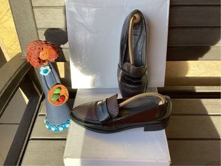 Mocasines Kanna Negros Piel. 39