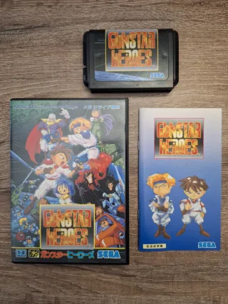 Gunstar Heroes Mega Drive