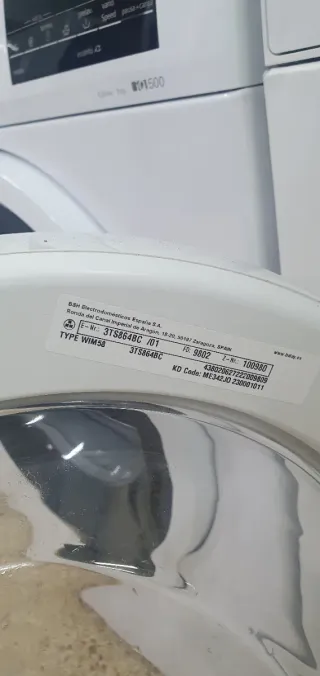 Lavadora Balay Blanca