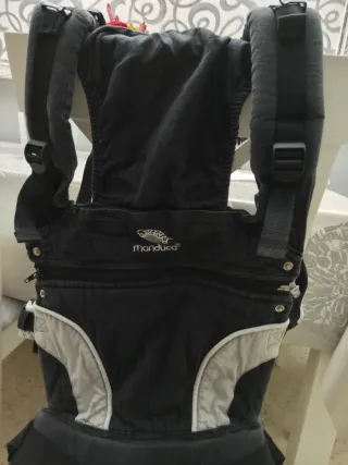 Mochila Porteo Manduca Negra