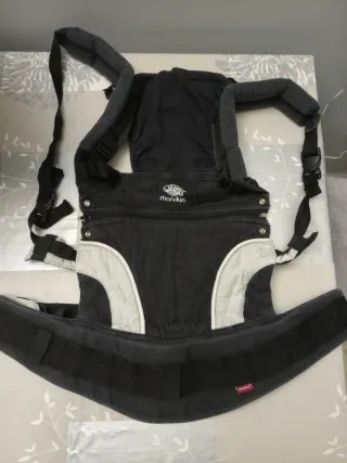 Mochila Porteo Manduca Negra