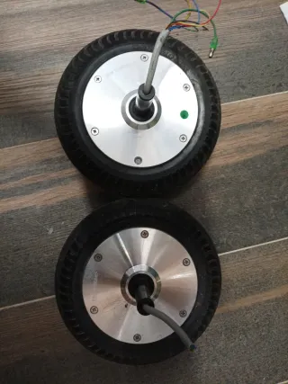 Ruedas con motor eléctrico integradas