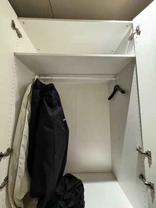 Armario recibidor/vestidor blanco