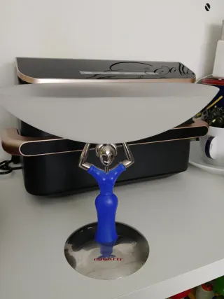 Centro tavola Bugatti donna blu