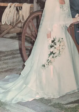 Vestido Novia Vintage Réplica Infanta Elena