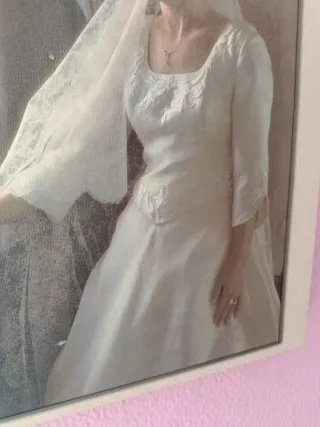 Vestido Novia Vintage Réplica Infanta Elena