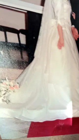 Vestido Novia Vintage Réplica Infanta Elena