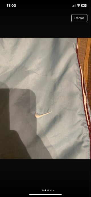 Pantalón Nike ancho azul