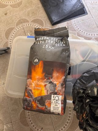 Saco Carbón Vegetal Barbacoa 2.5 Kg