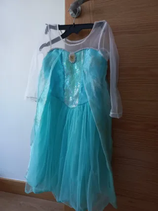 Vestido Frozen Niña Talla 4-5 Años