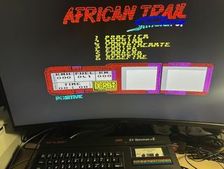 African Trail - Juego ZX Spectrum