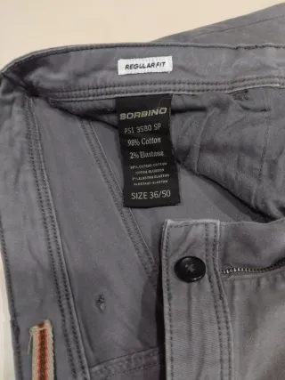 Pantaloni uomo Sorbino grigi.